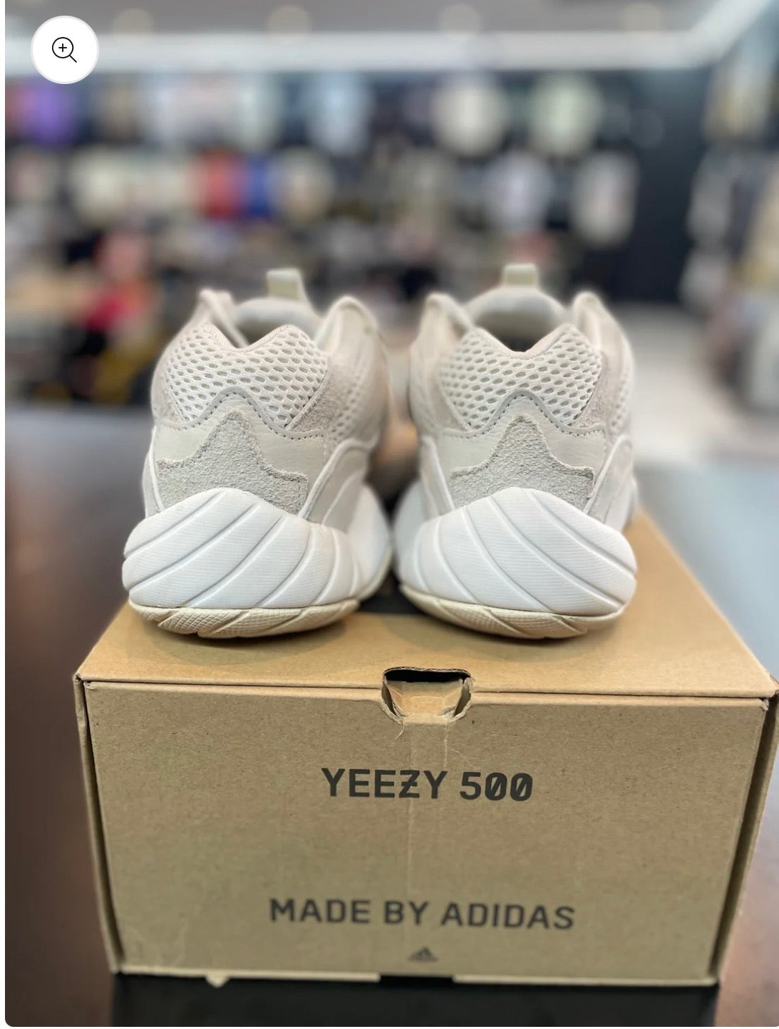 Adidas Yeezy 500 “Bone White “ *Size 9 Preowned*