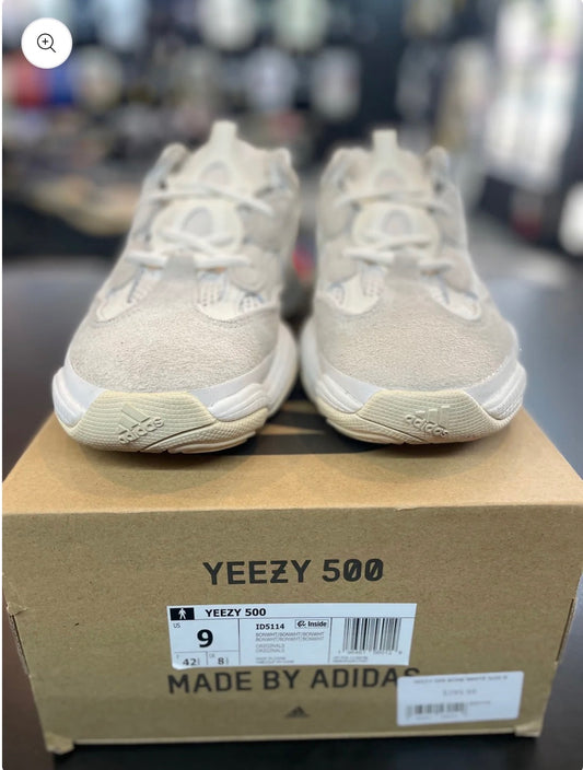 Adidas Yeezy 500 “Bone White “ *Size 9 Preowned*
