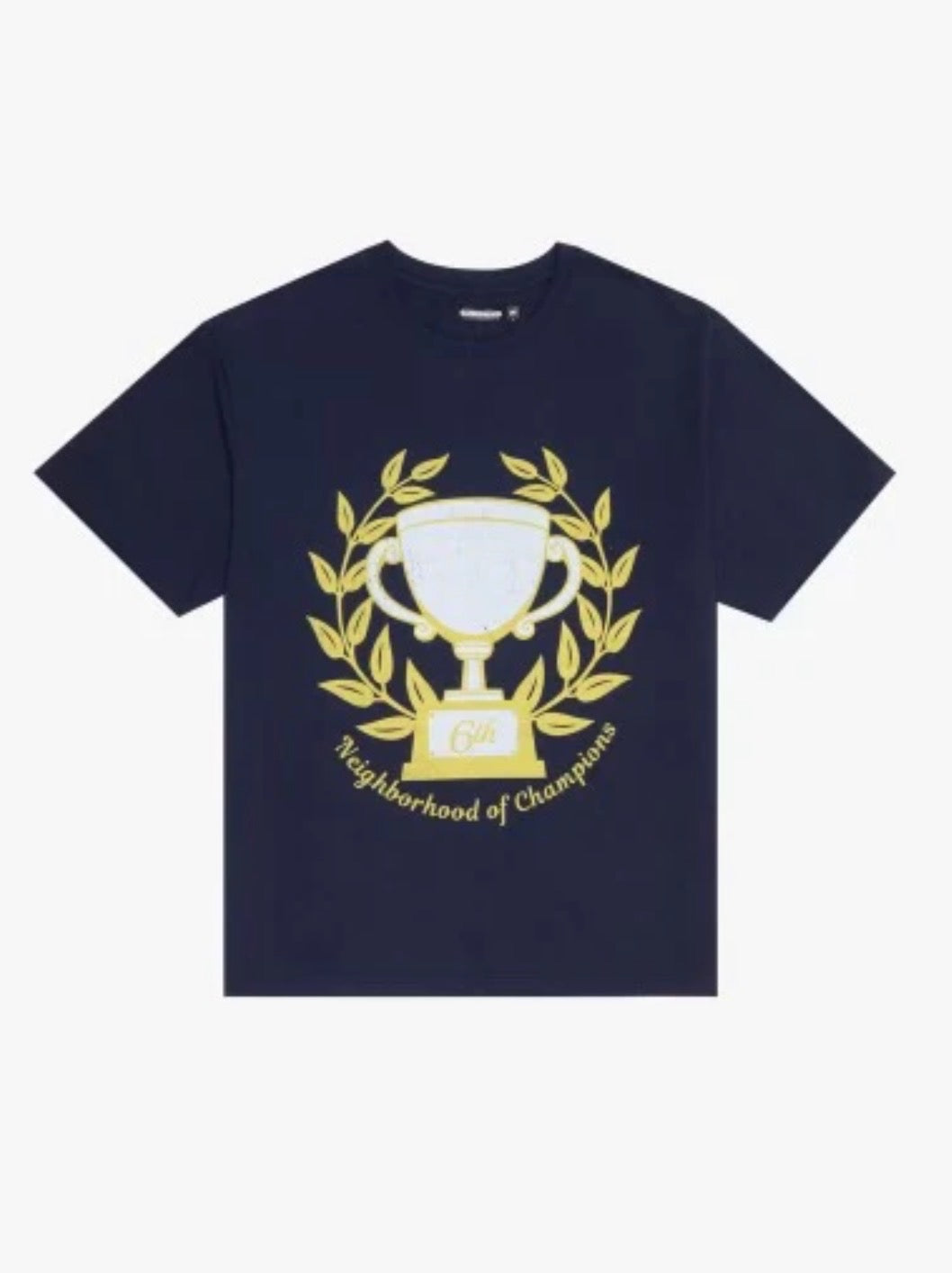 6TH NBRHD “Trophy” Tee (Navy)