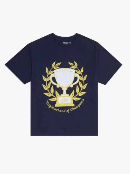 6TH NBRHD “Trophy” Tee (Navy)